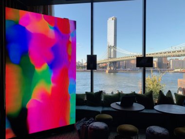 Digital Art exhibit, Brooklyn, NYC