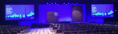 Microsoft WPC 2016 Toronto. Christie J18 DLP projectors